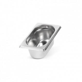 га27 Гастроемкость Luxstahl из нержавеющей стали GN 1/9 176х109х65 мм