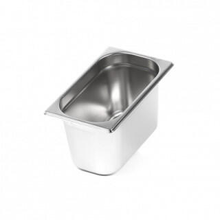га21 Гастроемкость Luxstahl из нержавеющей стали GN 1/4 265х164х150 мм
